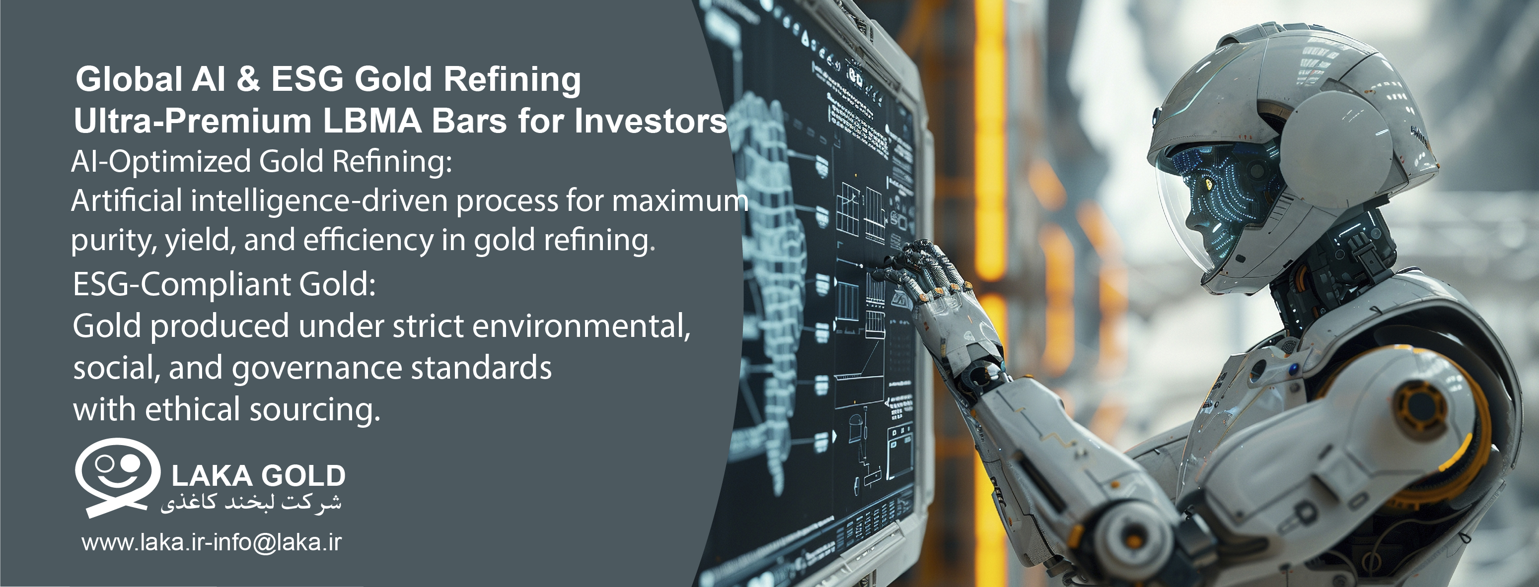Global AI & ESG Gold Refining | Ultra-Premium LBMA Bars for Investors