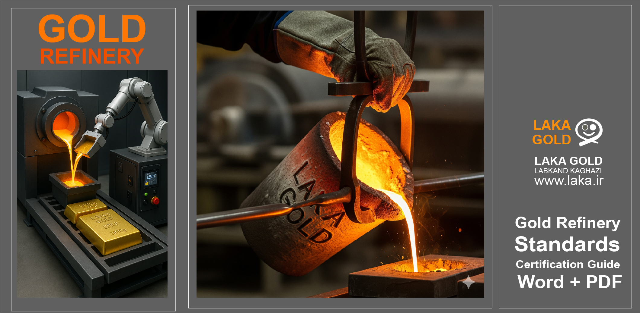 Gold Refinery Website – Services, Training, Analysis, Profit Calculation