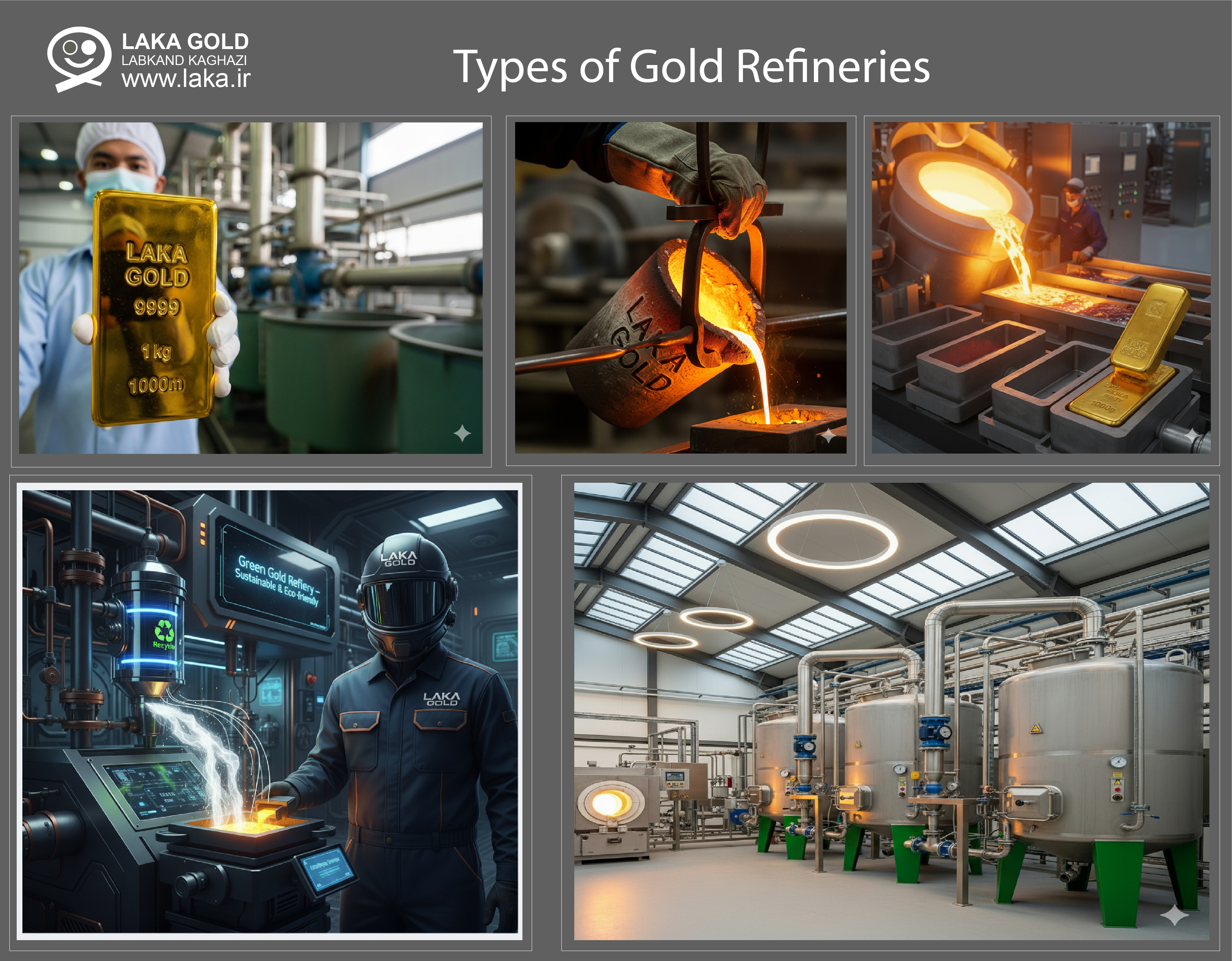  Types of Gold Refineries